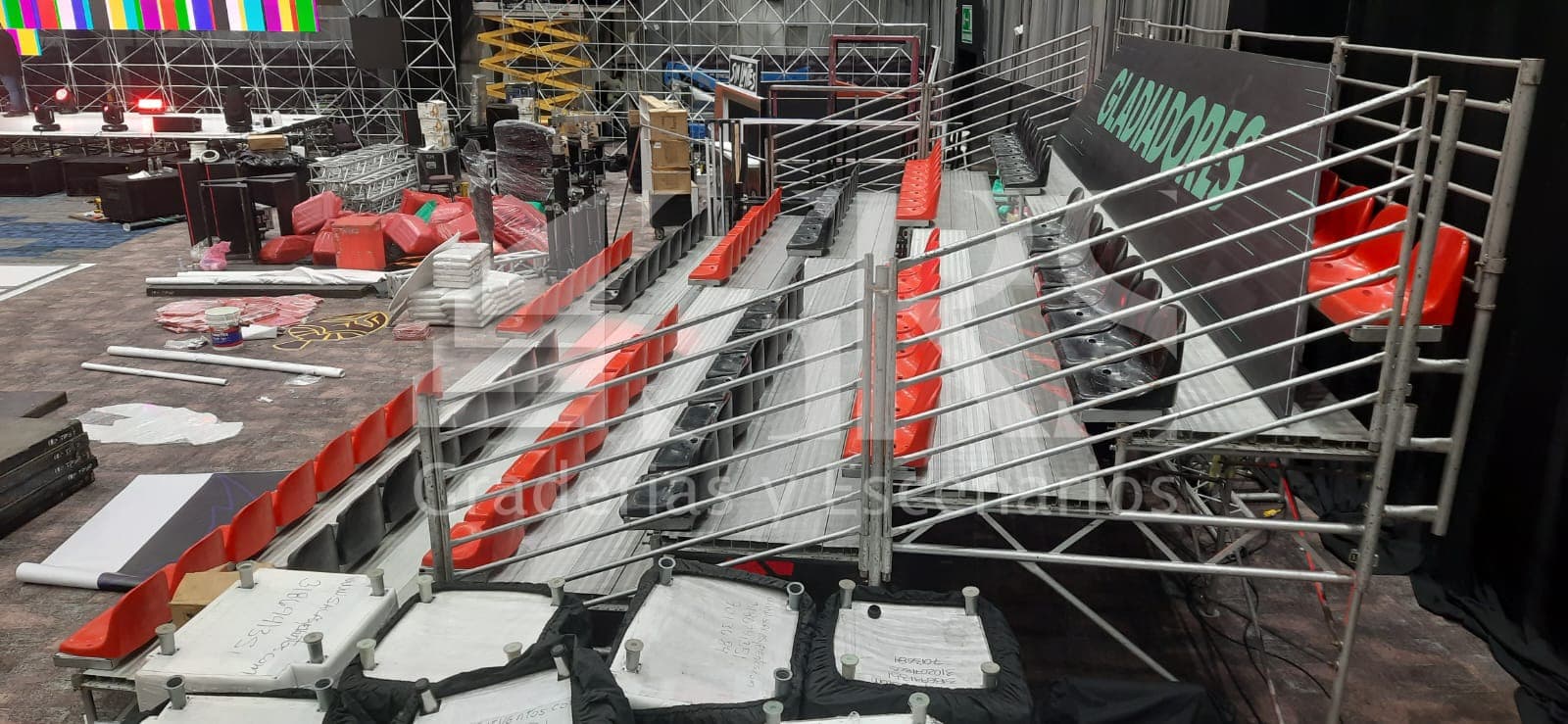 Alquiler de Graderías 107