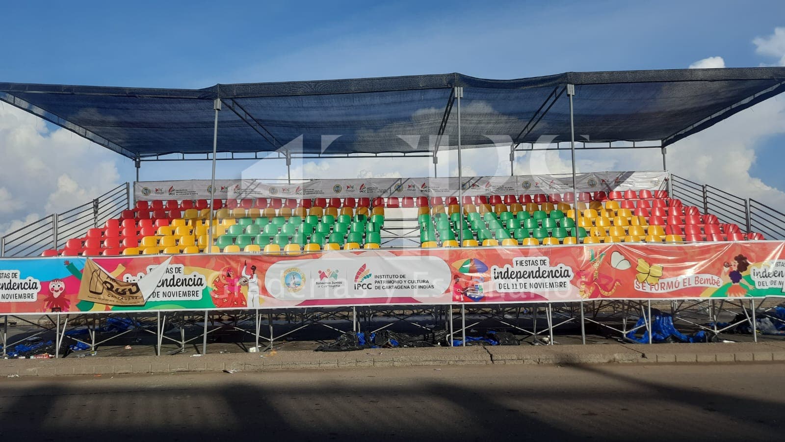 Alquiler de Graderías 116