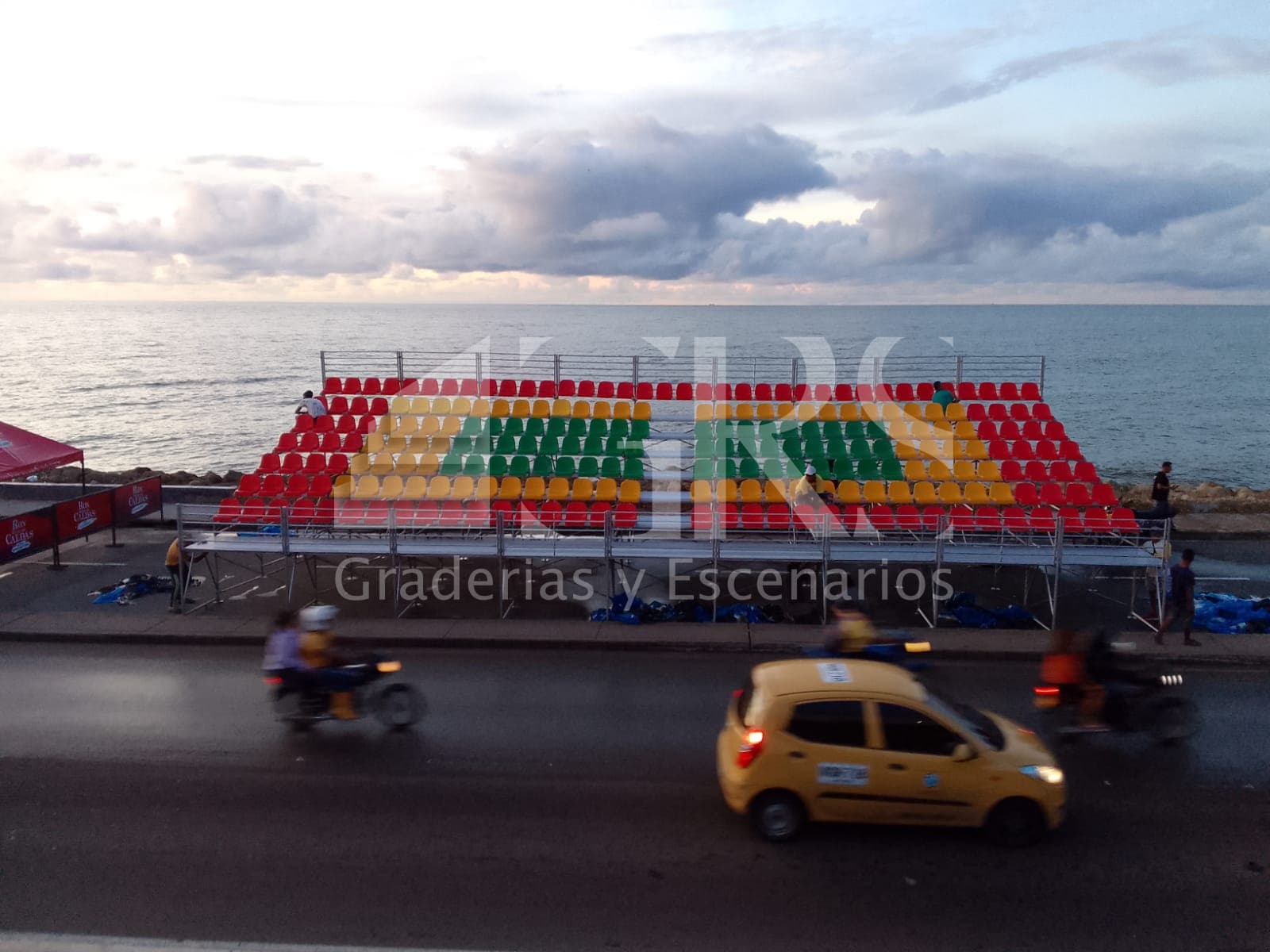 Alquiler de Graderías — Graderías GRS