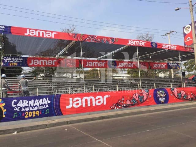 Alquiler de Graderías 120