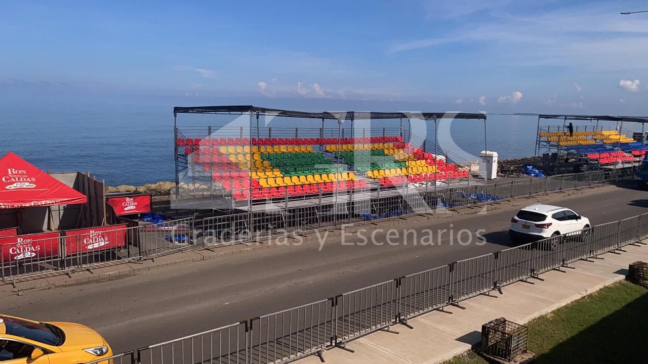 Alquiler de Graderías 143