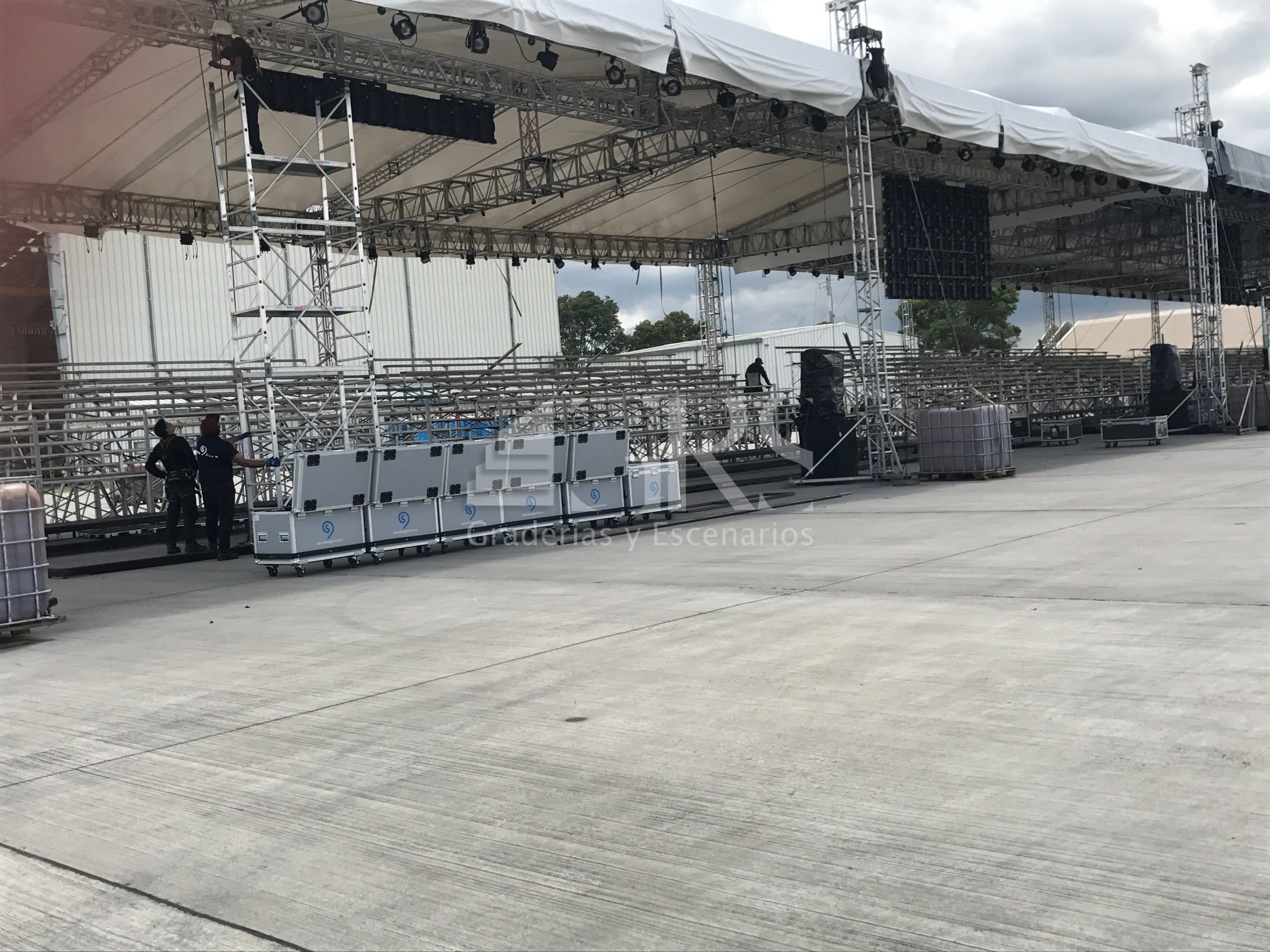 Alquiler de Graderías 58