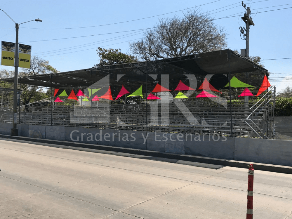 Alquiler de Graderías